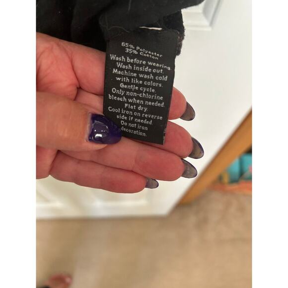 Faded Glory open front white knit cardigan short sleeve Med - Picture 7 of 7